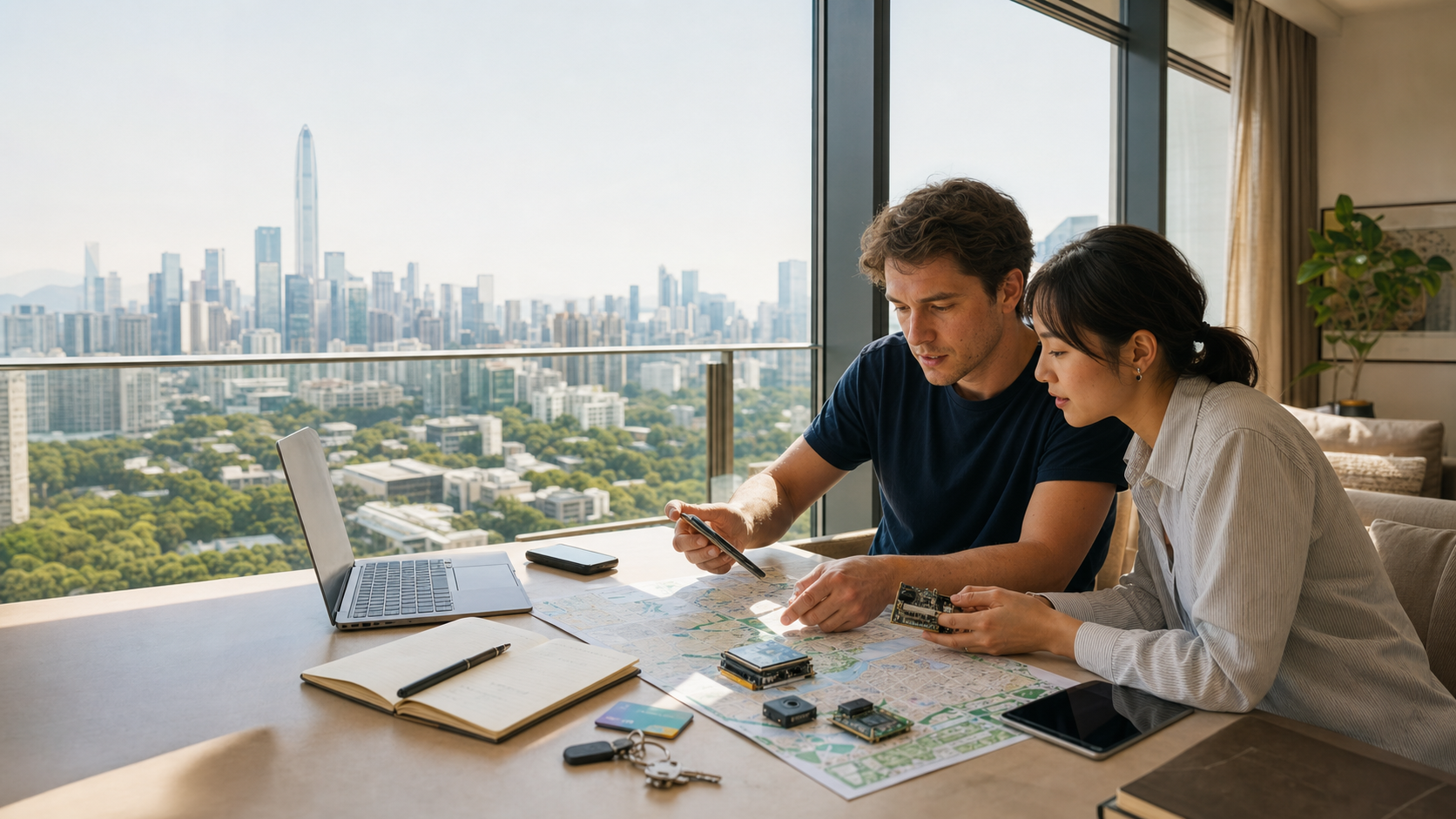 Operator and founder planning a Shenzhen setup